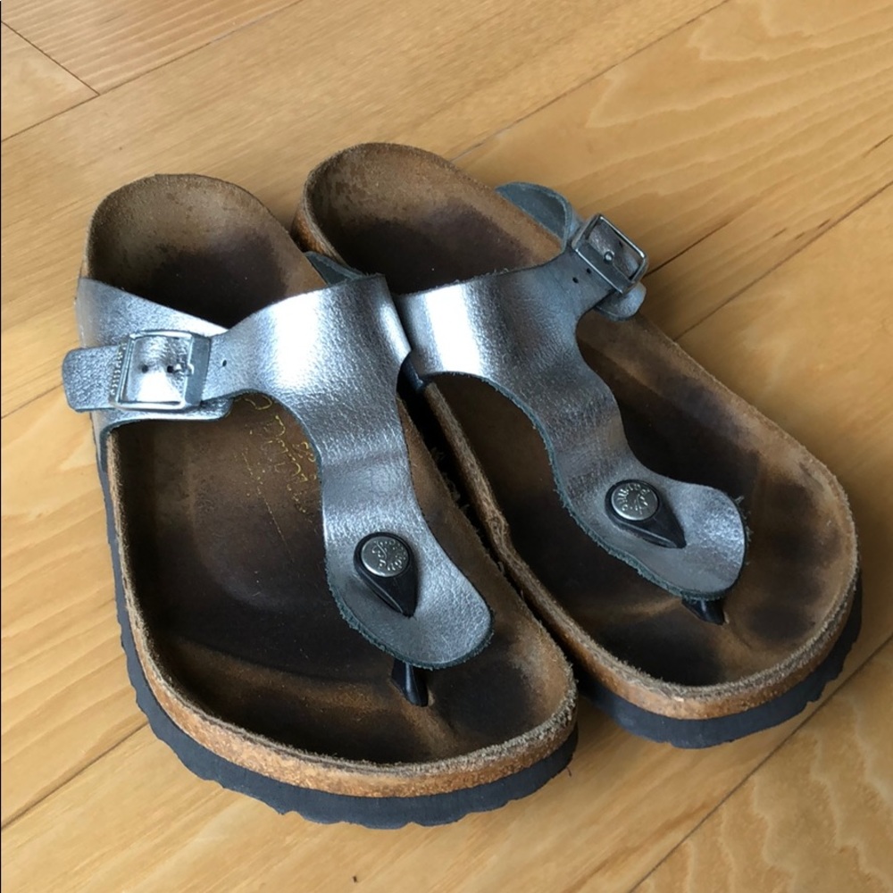 Silver Birkenstock